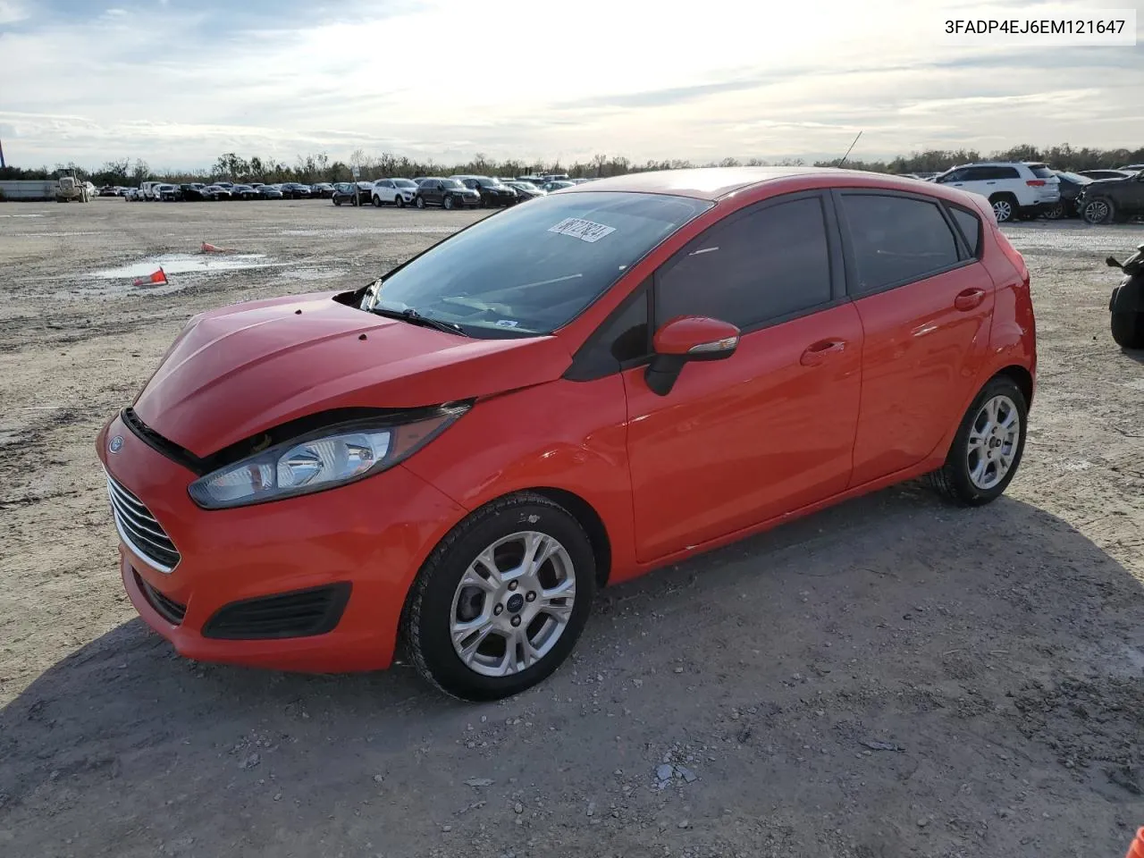 2014 Ford Fiesta Se VIN: 3FADP4EJ6EM121647 Lot: 38727824