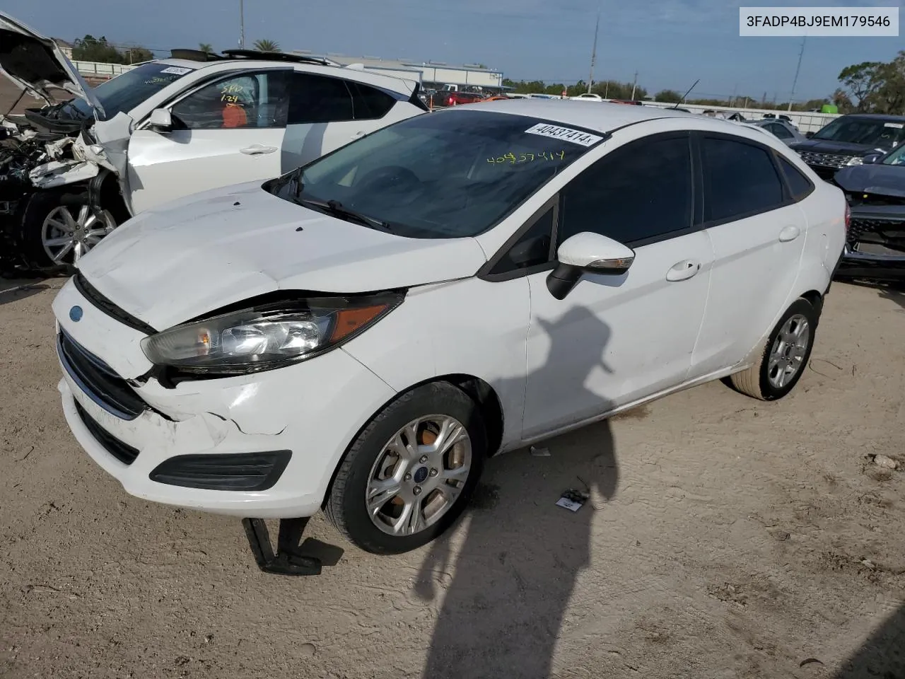 2014 Ford Fiesta Se VIN: 3FADP4BJ9EM179546 Lot: 40437414