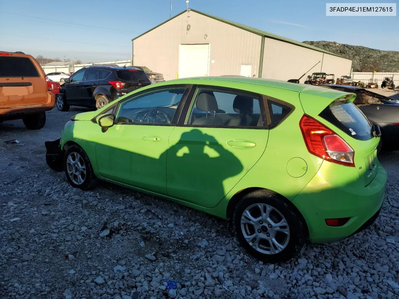 2014 Ford Fiesta Se VIN: 3FADP4EJ1EM127615 Lot: 41456624