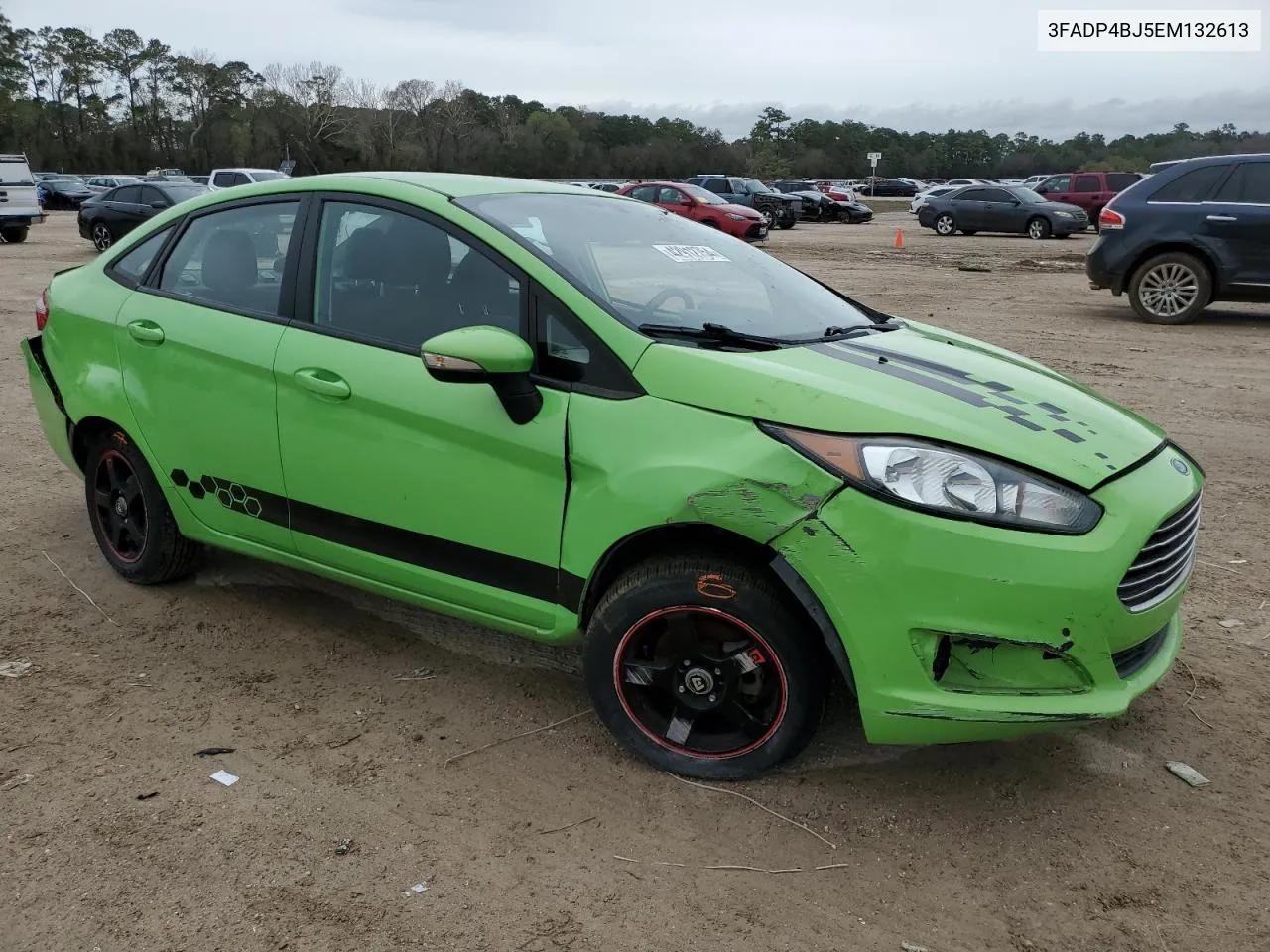 2014 Ford Fiesta Se VIN: 3FADP4BJ5EM132613 Lot: 42912754