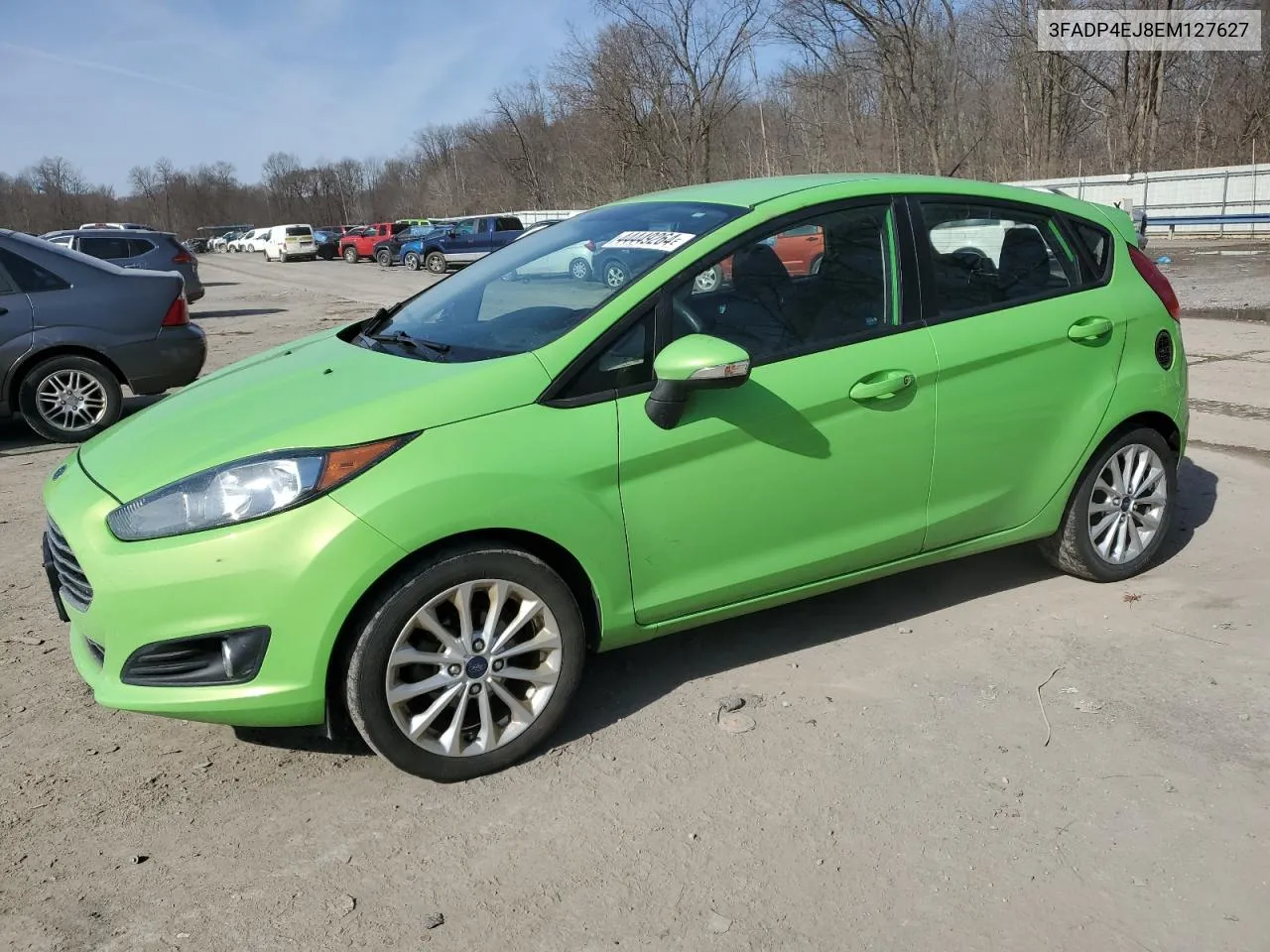 2014 Ford Fiesta Se VIN: 3FADP4EJ8EM127627 Lot: 44449264