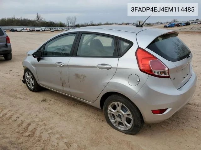 3FADP4EJ4EM114485 2014 Ford Fiesta Se