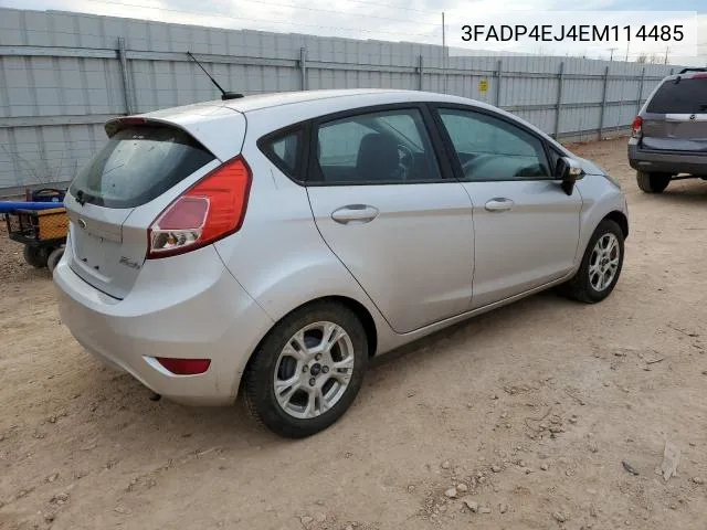 3FADP4EJ4EM114485 2014 Ford Fiesta Se