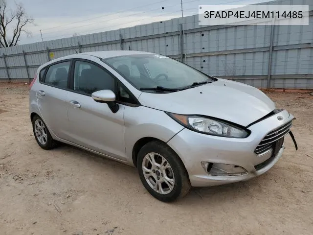 2014 Ford Fiesta Se VIN: 3FADP4EJ4EM114485 Lot: 46469624