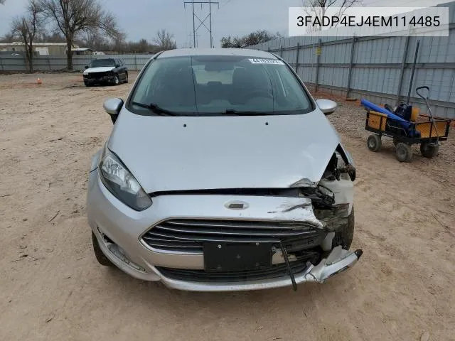 3FADP4EJ4EM114485 2014 Ford Fiesta Se