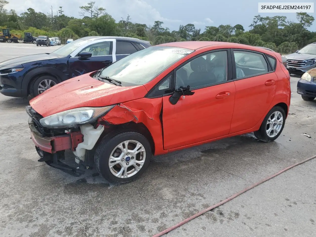3FADP4EJ2EM244197 2014 Ford Fiesta Se
