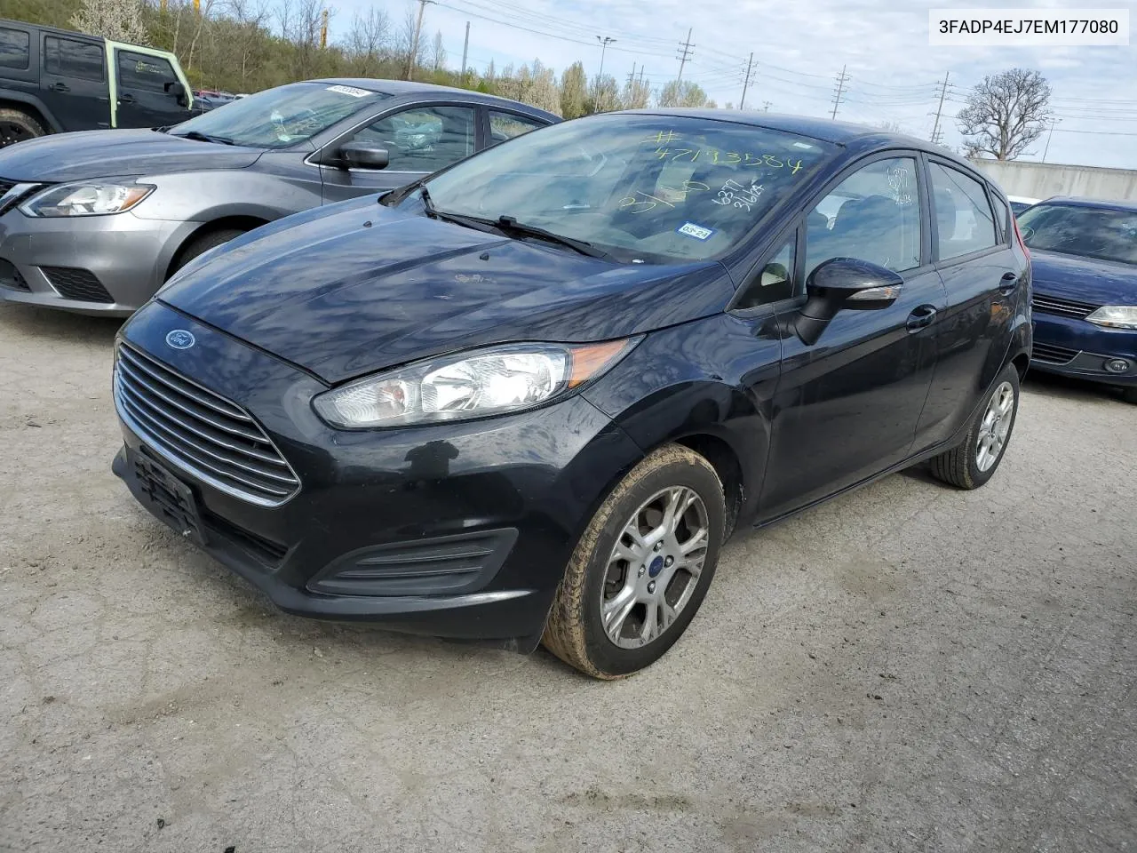 3FADP4EJ7EM177080 2014 Ford Fiesta Se