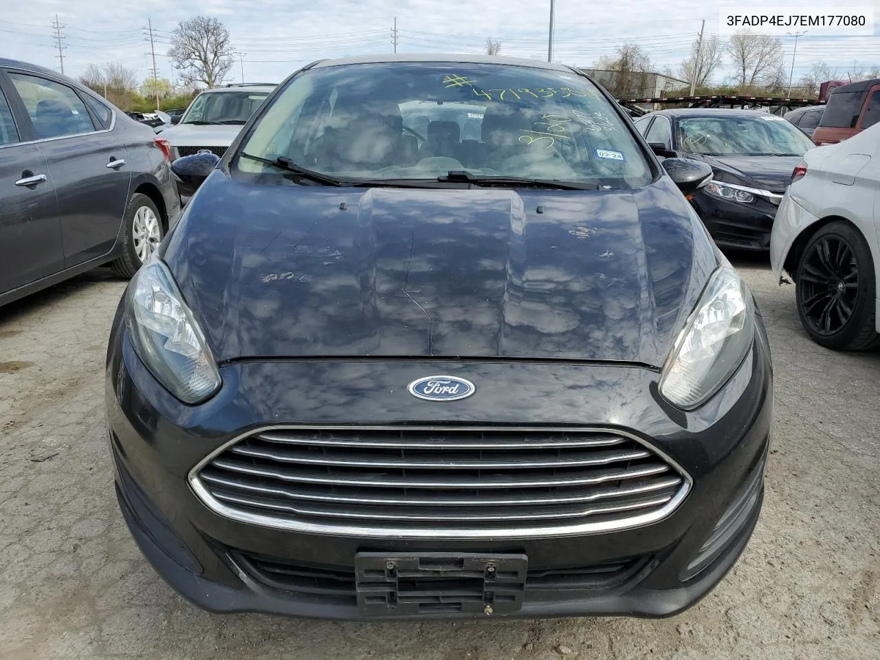 2014 Ford Fiesta Se VIN: 3FADP4EJ7EM177080 Lot: 47193584