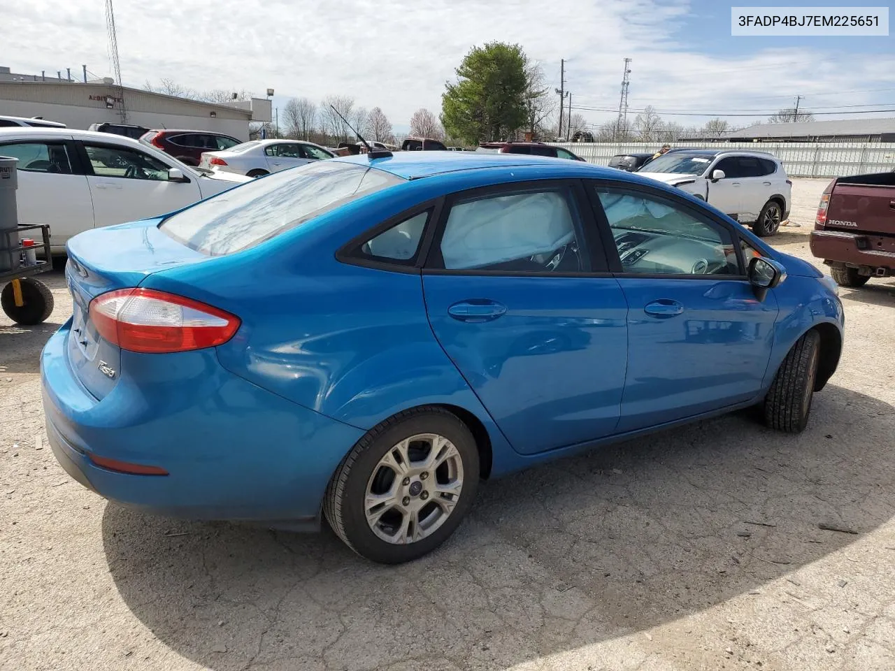 2014 Ford Fiesta Se VIN: 3FADP4BJ7EM225651 Lot: 47663524