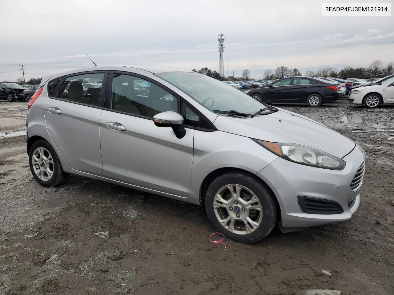 2014 Ford Fiesta Se VIN: 3FADP4EJ3EM121914 Lot: 48772954