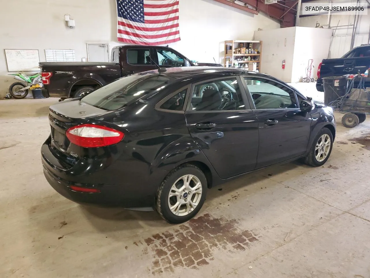 2014 Ford Fiesta Se VIN: 3FADP4BJ8EM189906 Lot: 49430324