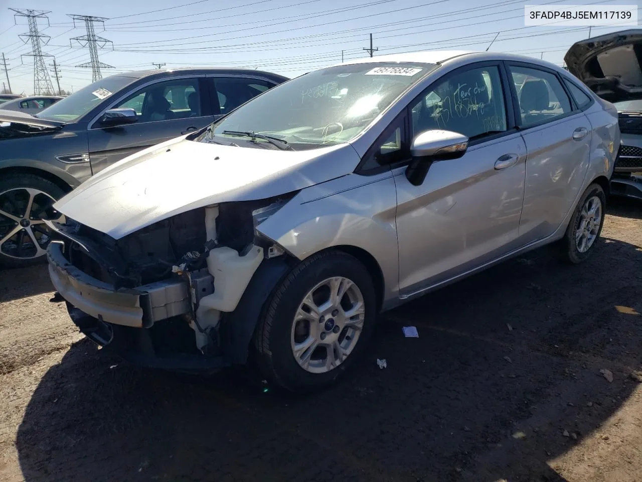 2014 Ford Fiesta Se VIN: 3FADP4BJ5EM117139 Lot: 49576834