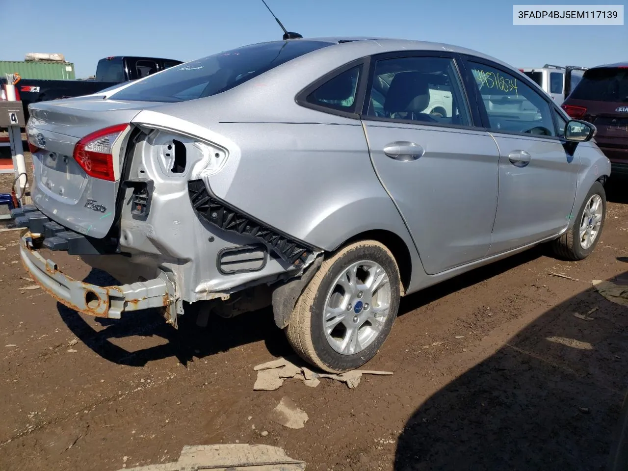 2014 Ford Fiesta Se VIN: 3FADP4BJ5EM117139 Lot: 49576834