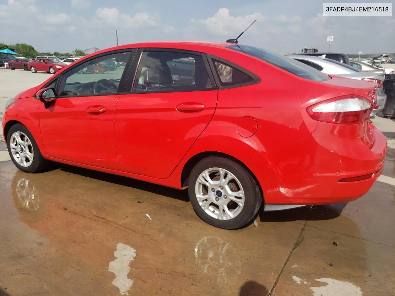 2014 Ford Fiesta Se VIN: 3FADP4BJ4EM216518 Lot: 49765354