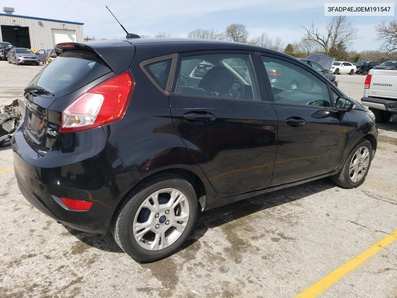 2014 Ford Fiesta Se VIN: 3FADP4EJ0EM191547 Lot: 50052274