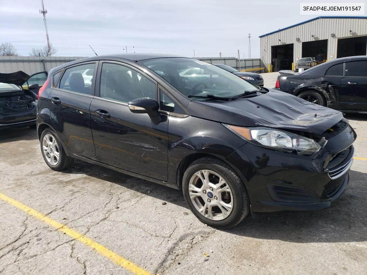 2014 Ford Fiesta Se VIN: 3FADP4EJ0EM191547 Lot: 50052274