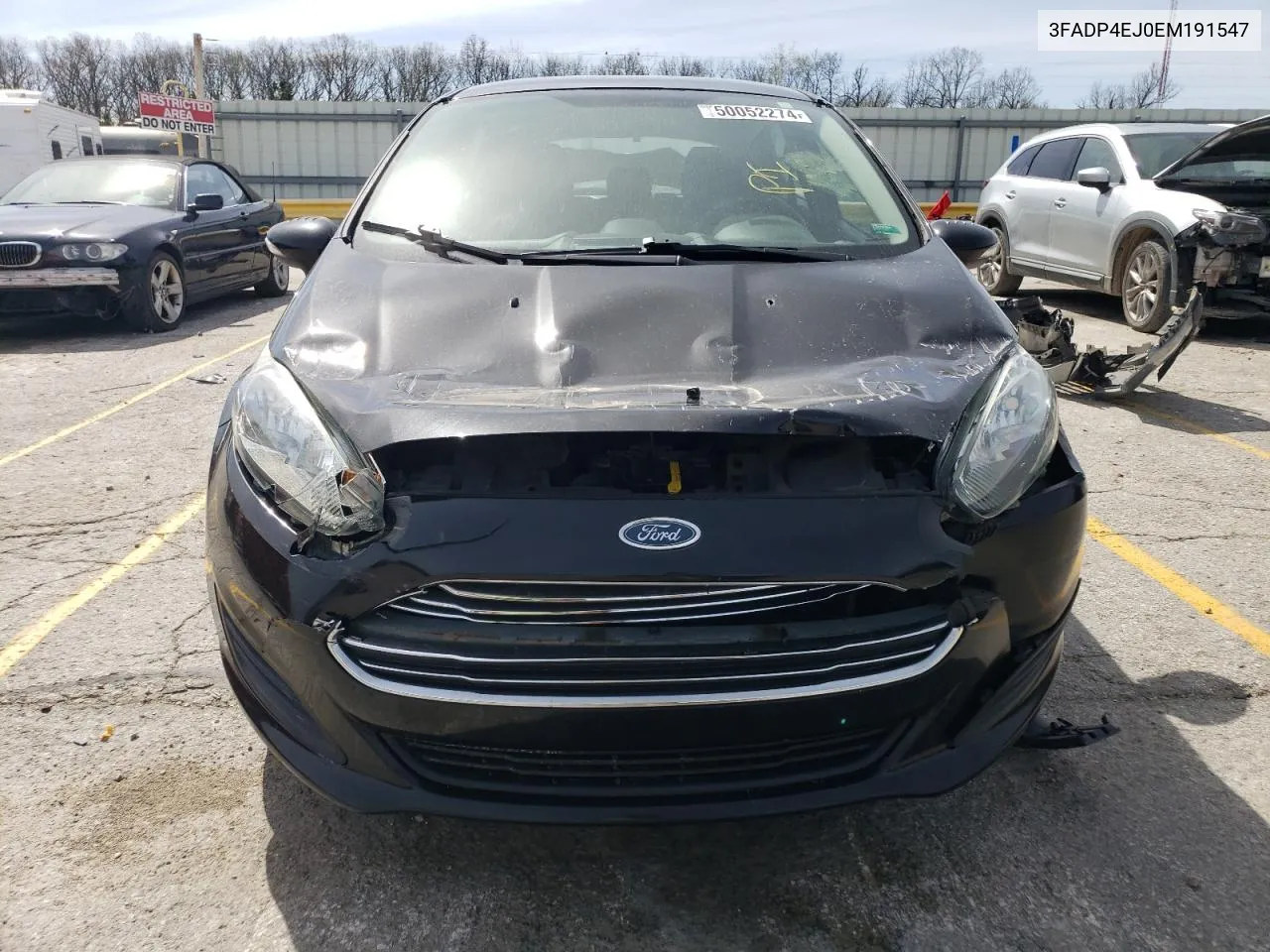 2014 Ford Fiesta Se VIN: 3FADP4EJ0EM191547 Lot: 50052274