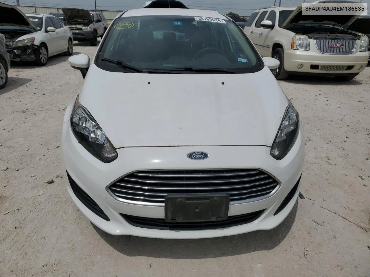 2014 Ford Fiesta S VIN: 3FADP4AJ4EM186535 Lot: 50163014