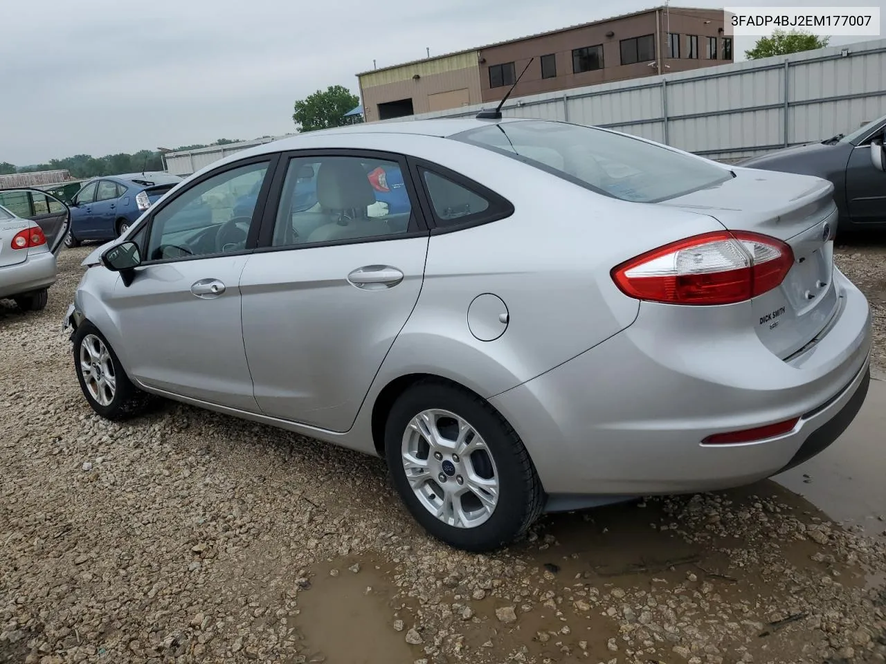 2014 Ford Fiesta Se VIN: 3FADP4BJ2EM177007 Lot: 50449904