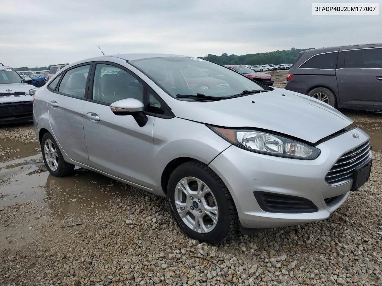 2014 Ford Fiesta Se VIN: 3FADP4BJ2EM177007 Lot: 50449904