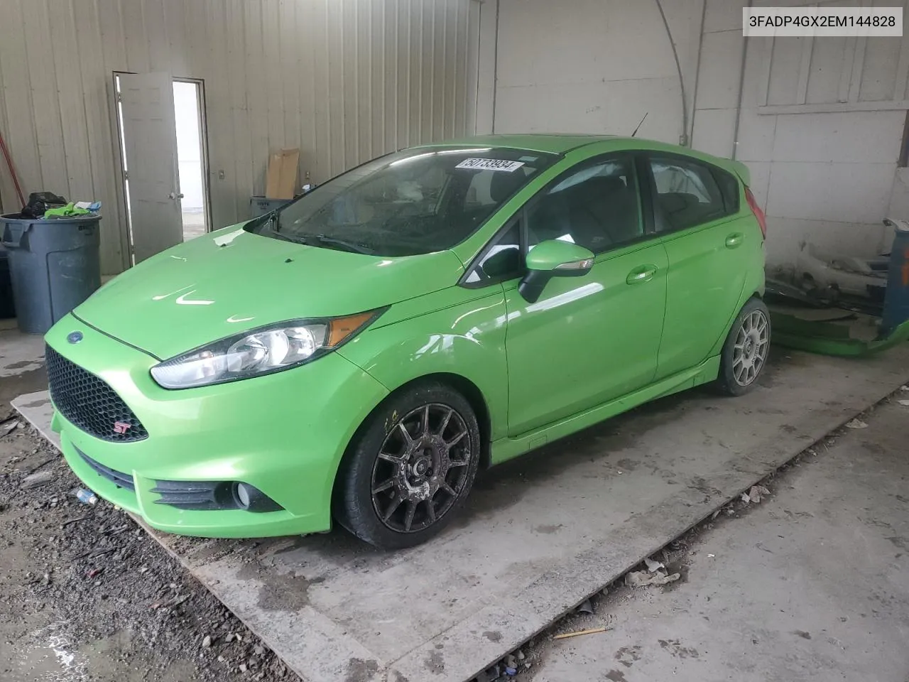 2014 Ford Fiesta St VIN: 3FADP4GX2EM144828 Lot: 50733934