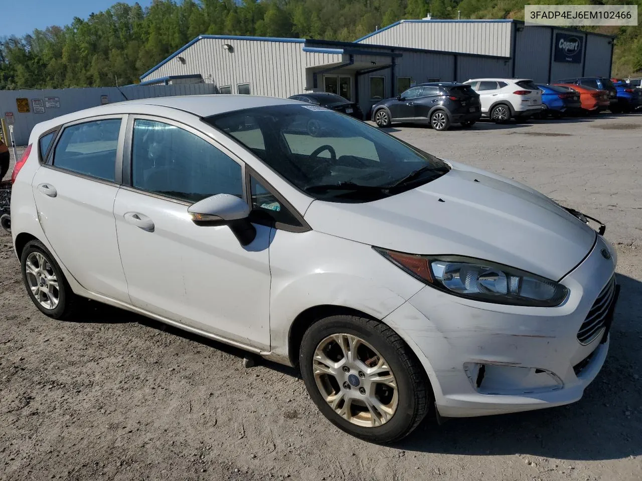 2014 Ford Fiesta Se VIN: 3FADP4EJ6EM102466 Lot: 51028224