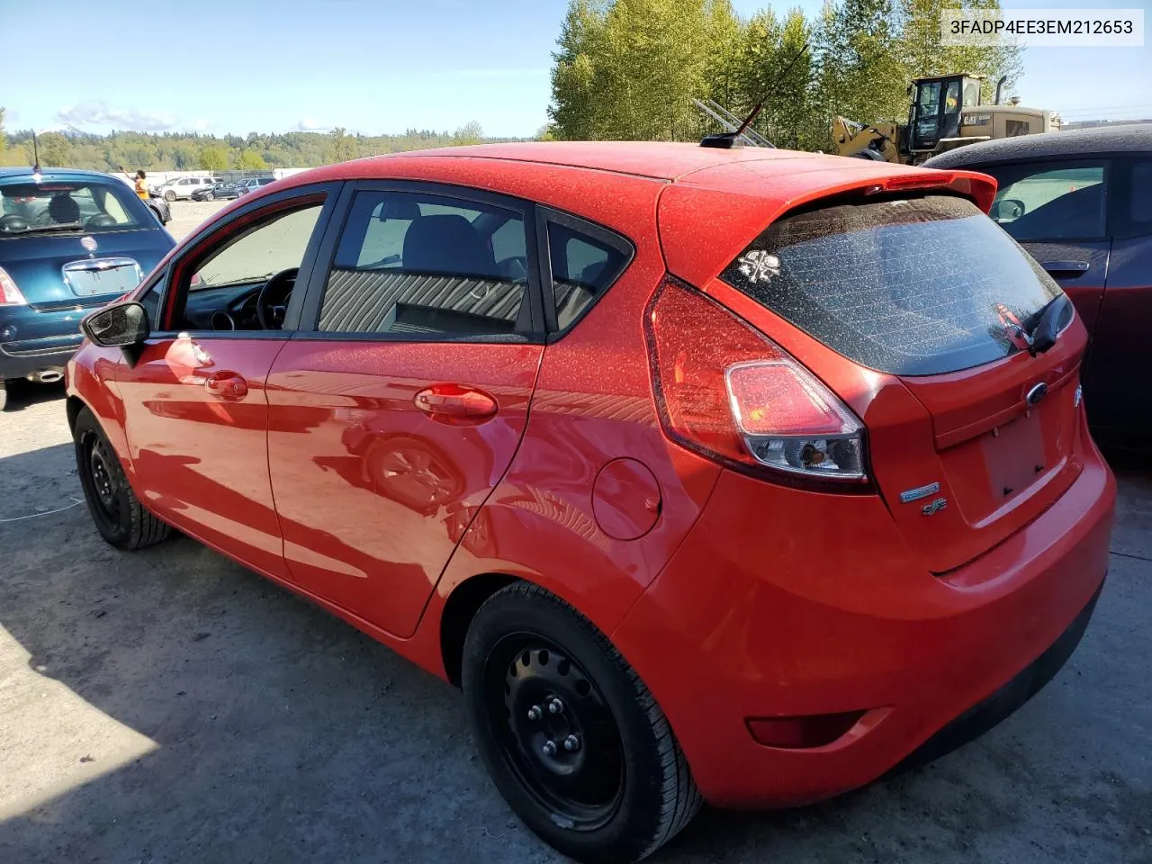 3FADP4EE3EM212653 2014 Ford Fiesta Se