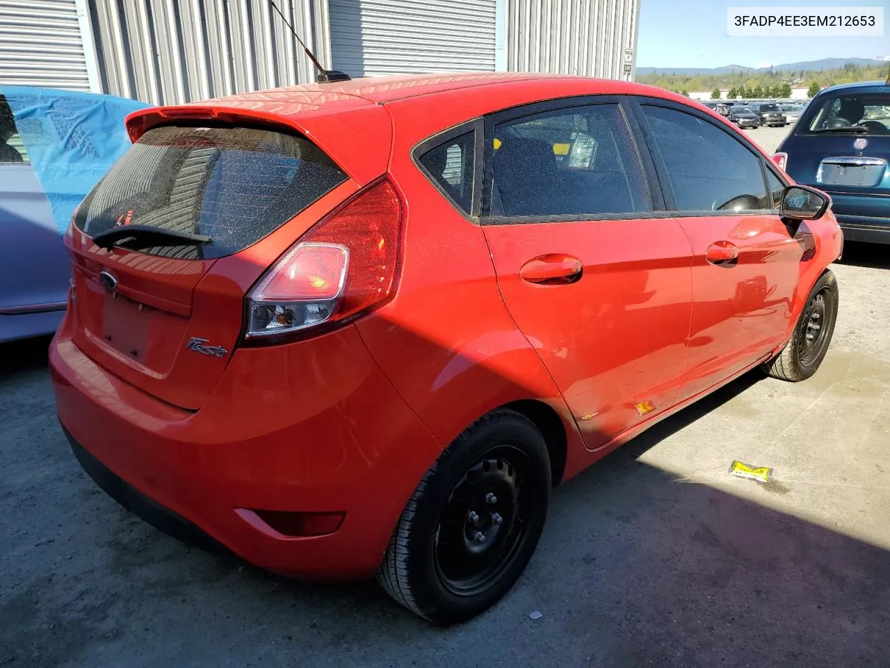 2014 Ford Fiesta Se VIN: 3FADP4EE3EM212653 Lot: 51767304