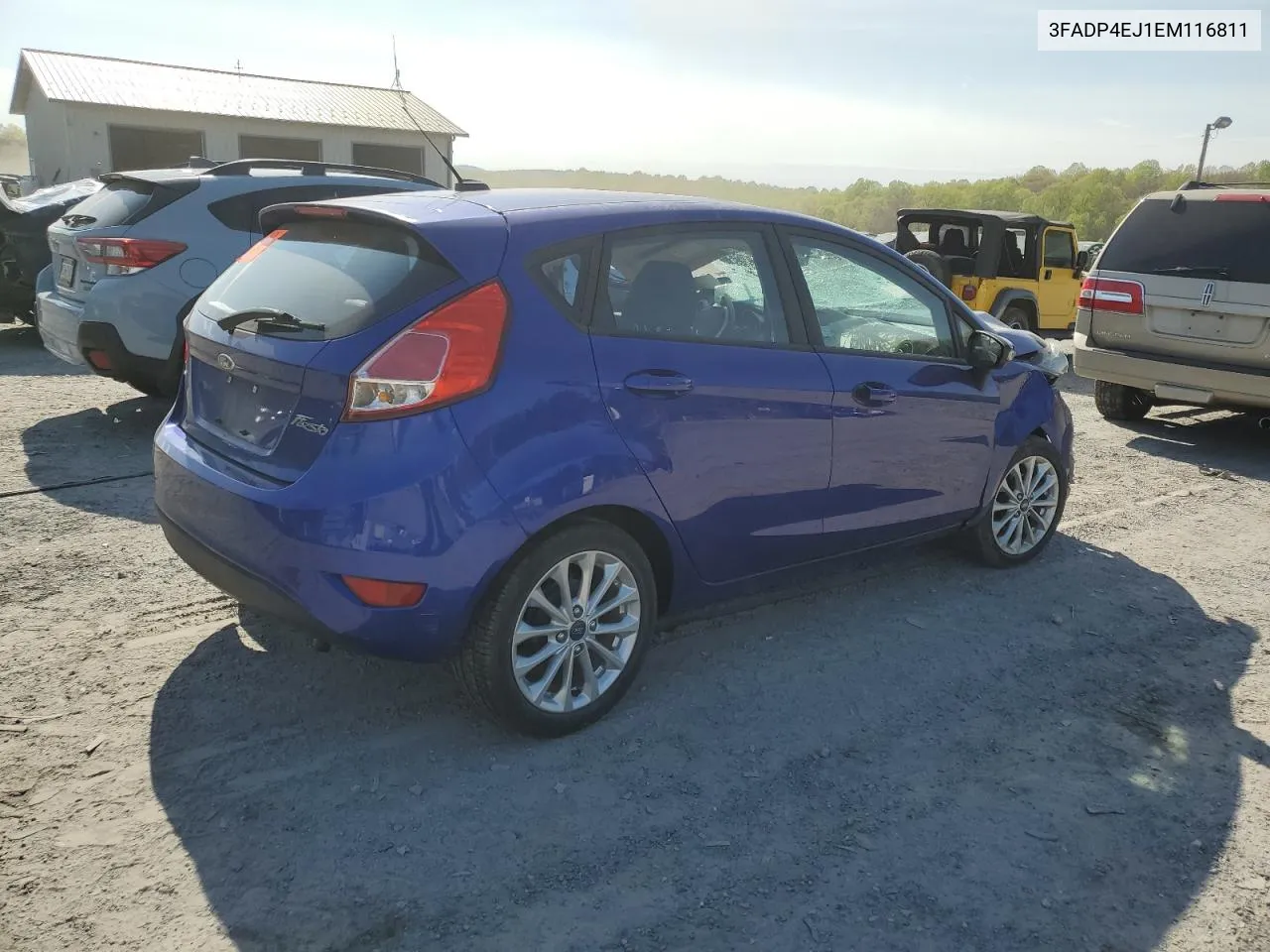 2014 Ford Fiesta Se VIN: 3FADP4EJ1EM116811 Lot: 52002954