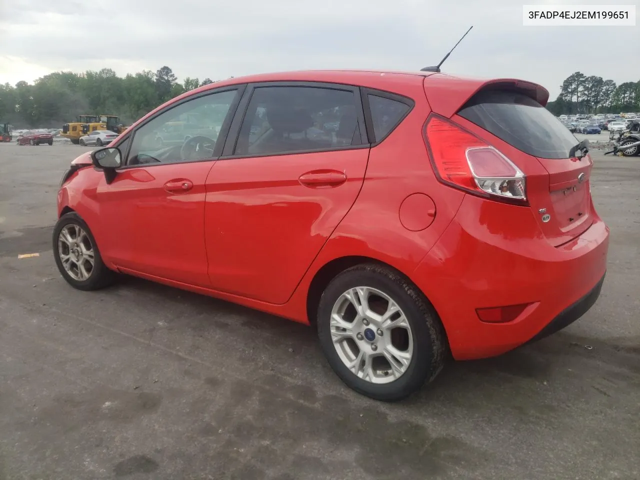 2014 Ford Fiesta Se VIN: 3FADP4EJ2EM199651 Lot: 52126614