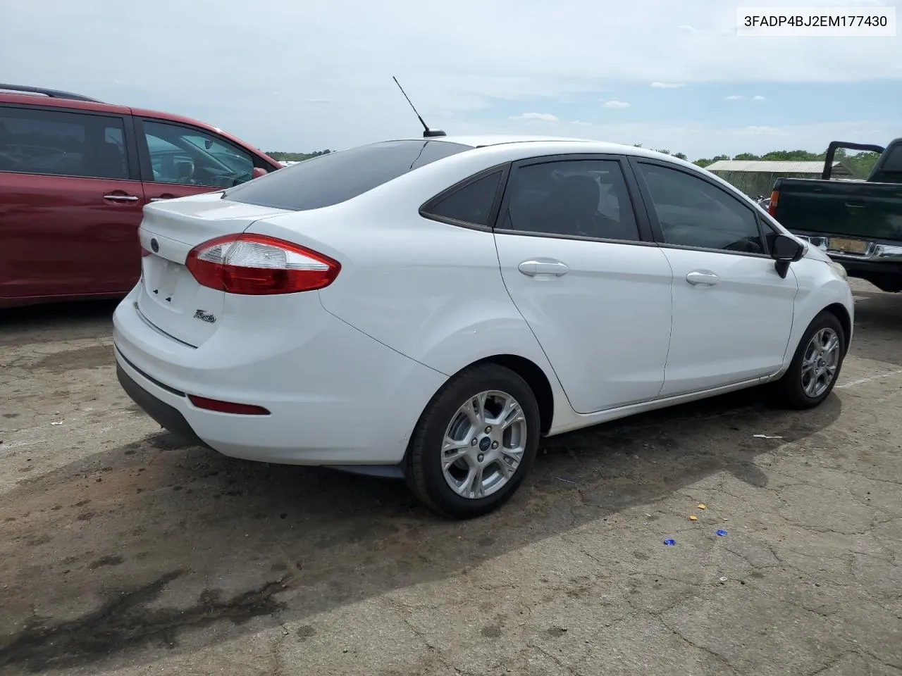 2014 Ford Fiesta Se VIN: 3FADP4BJ2EM177430 Lot: 52472604