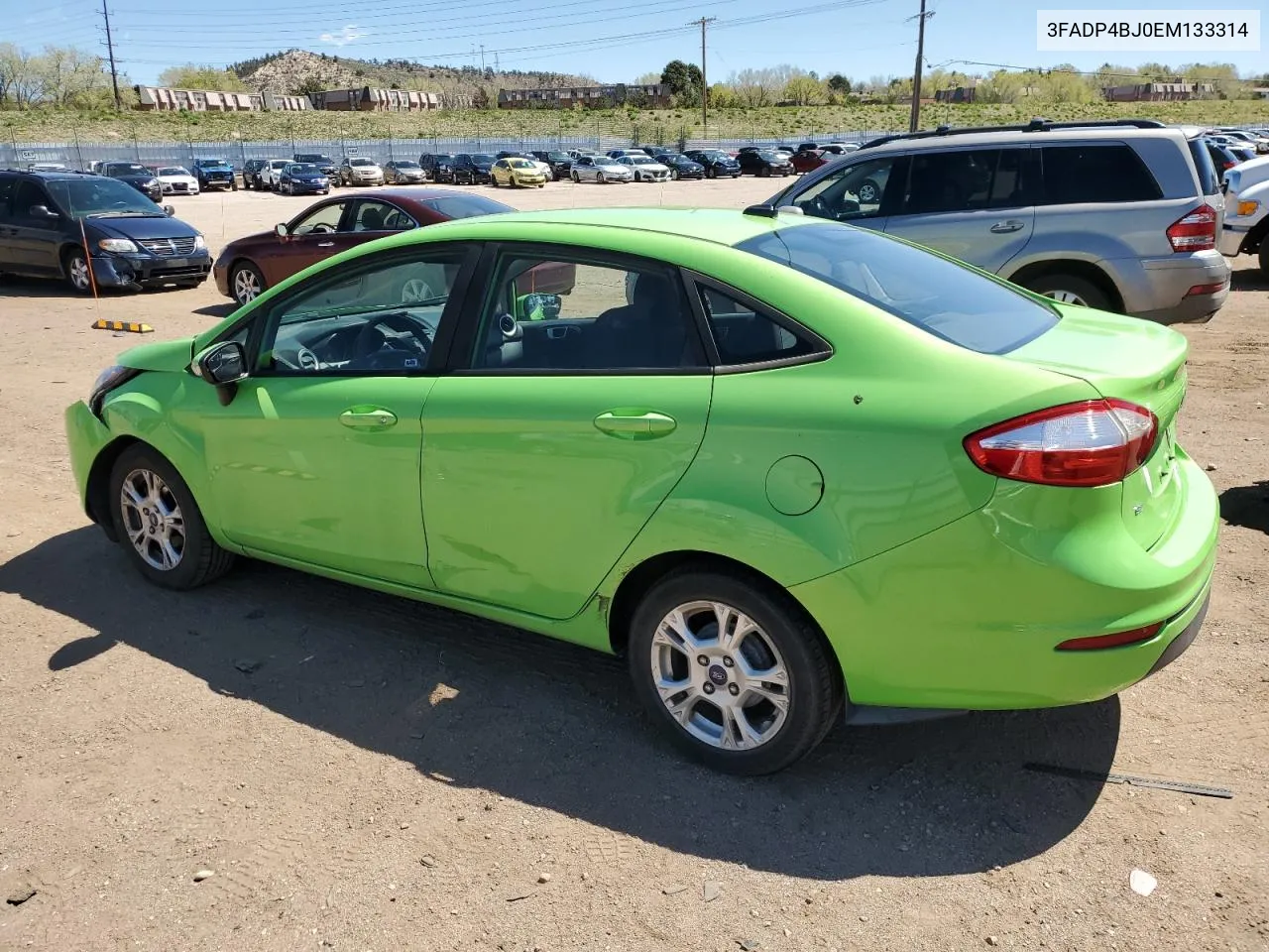 2014 Ford Fiesta Se VIN: 3FADP4BJ0EM133314 Lot: 52765424