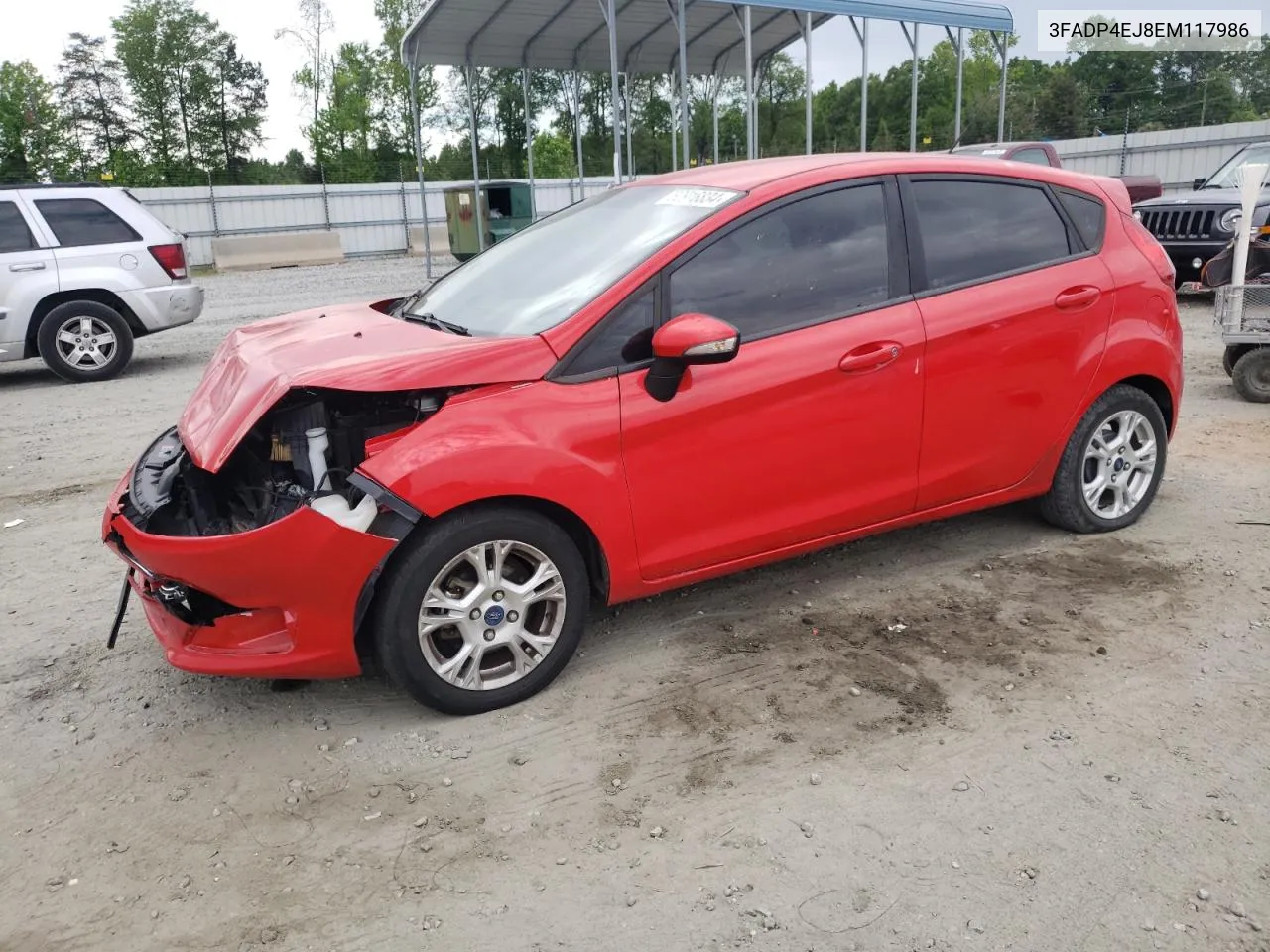 3FADP4EJ8EM117986 2014 Ford Fiesta Se