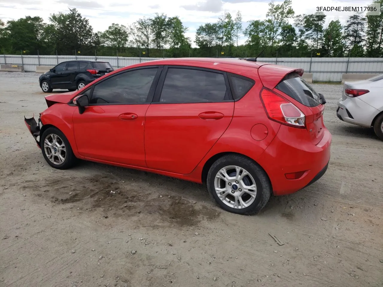 2014 Ford Fiesta Se VIN: 3FADP4EJ8EM117986 Lot: 52916834