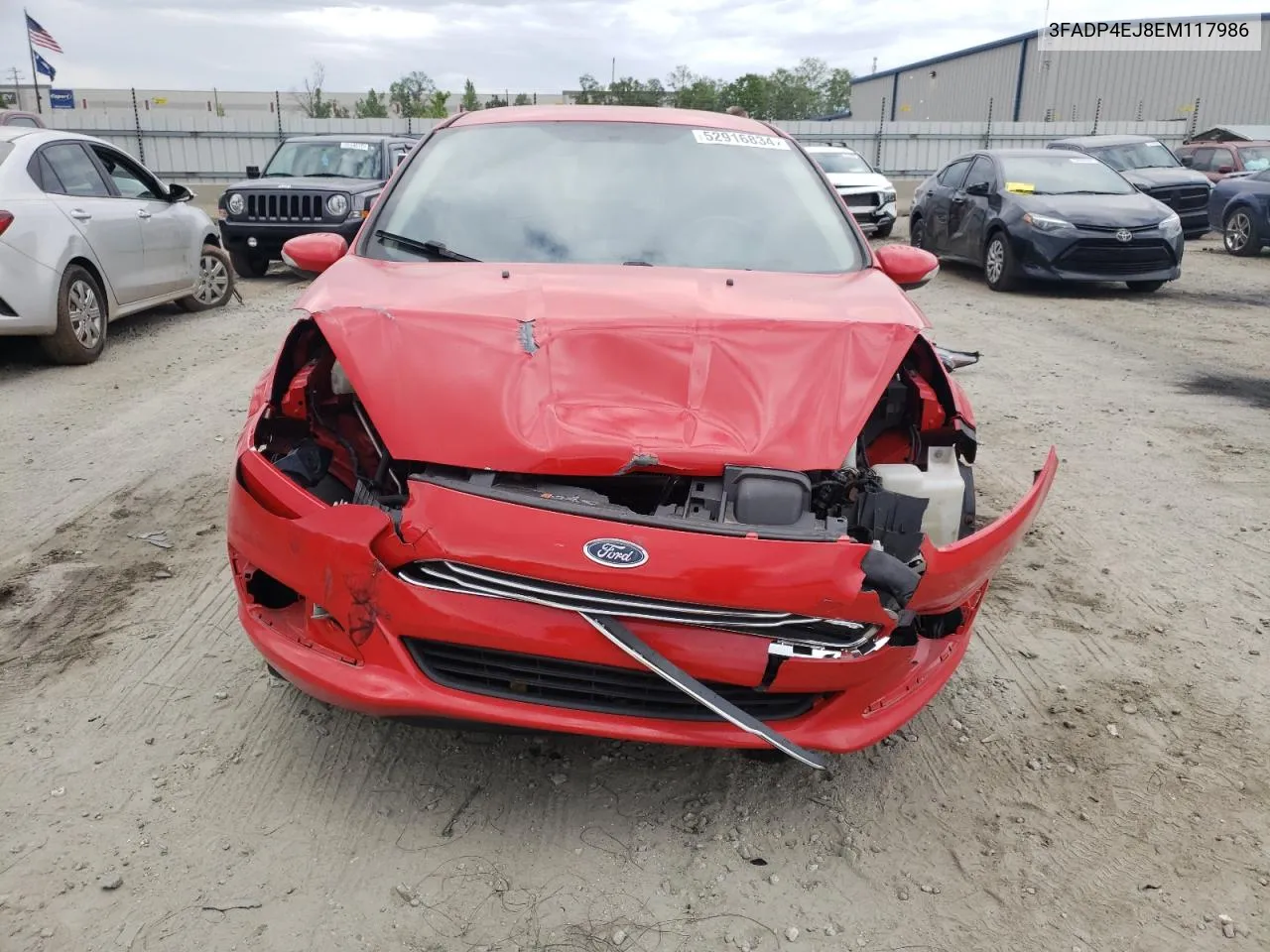 3FADP4EJ8EM117986 2014 Ford Fiesta Se