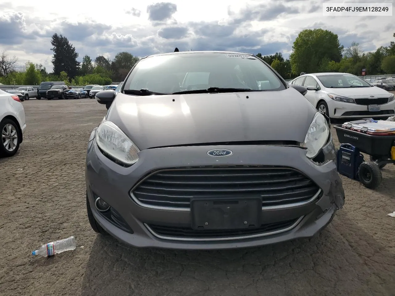 2014 Ford Fiesta Titanium VIN: 3FADP4FJ9EM128249 Lot: 53169754