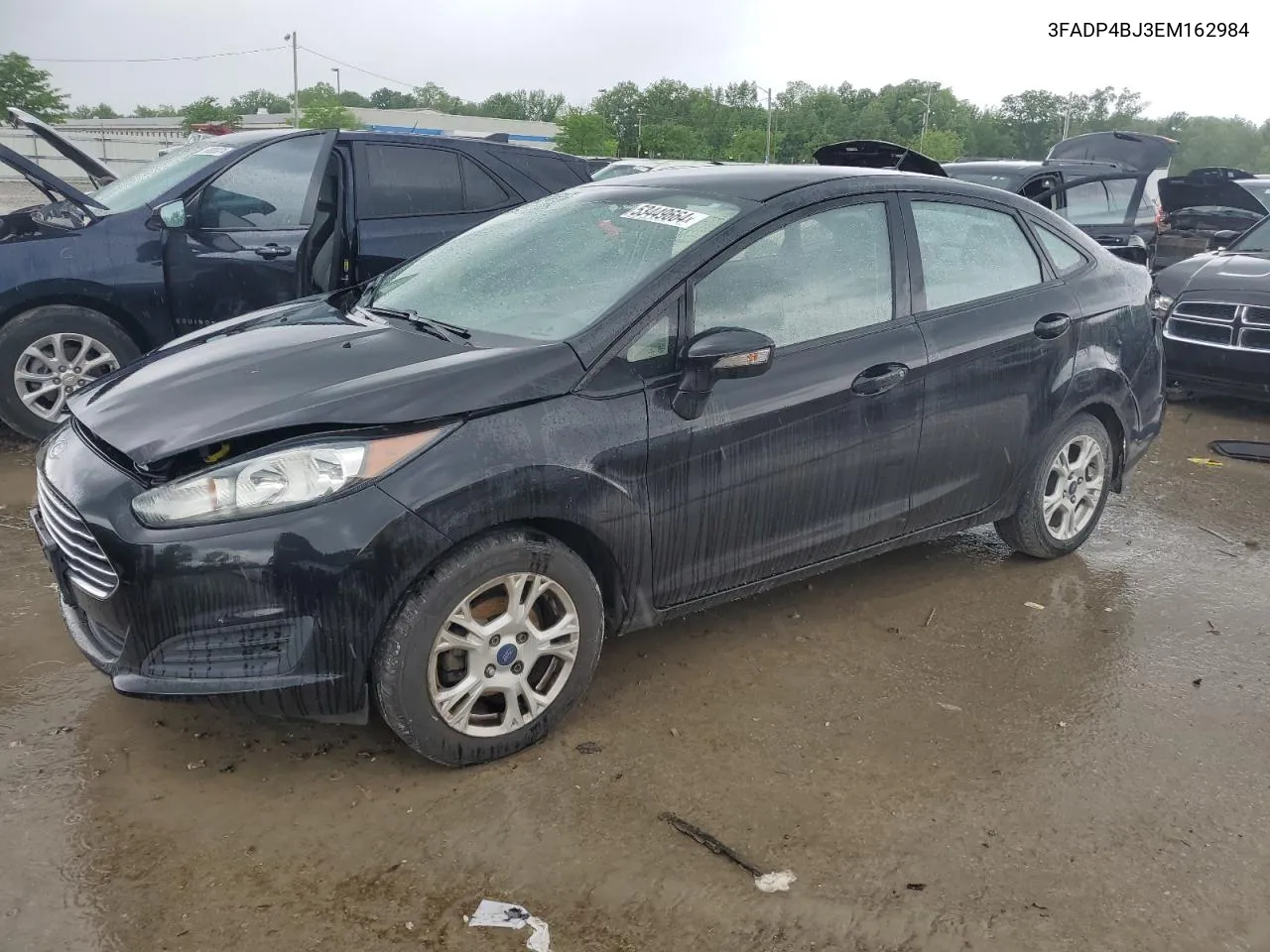 2014 Ford Fiesta Se VIN: 3FADP4BJ3EM162984 Lot: 53449664