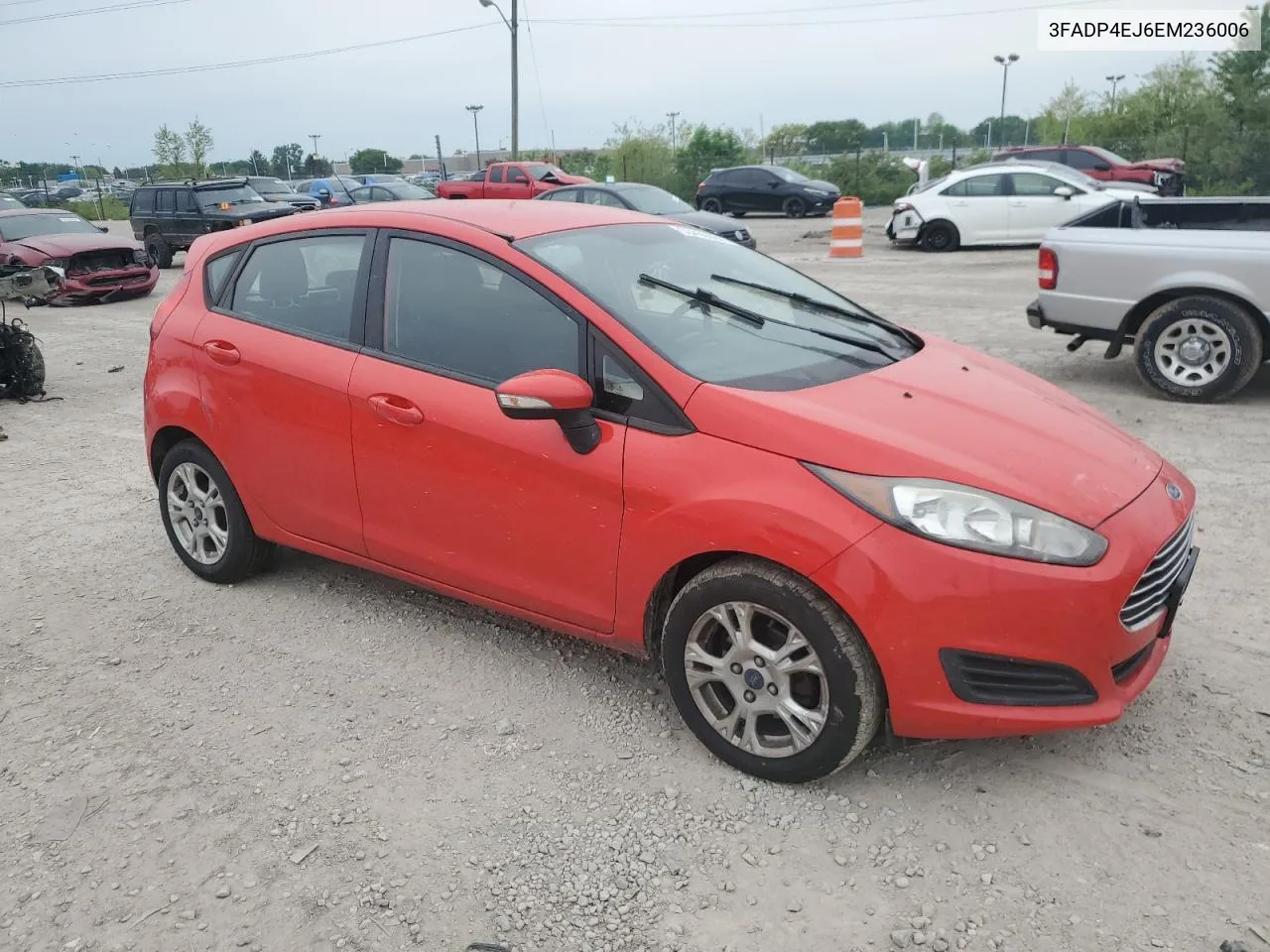 3FADP4EJ6EM236006 2014 Ford Fiesta Se