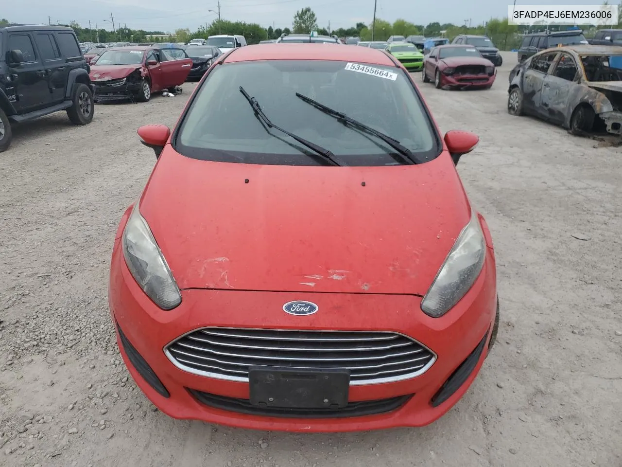 3FADP4EJ6EM236006 2014 Ford Fiesta Se