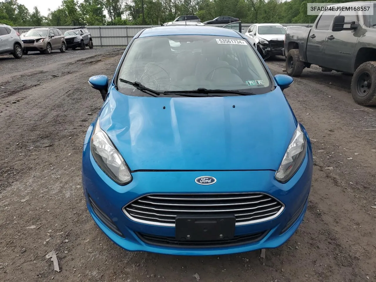 2014 Ford Fiesta Se VIN: 3FADP4EJ9EM168557 Lot: 53561734