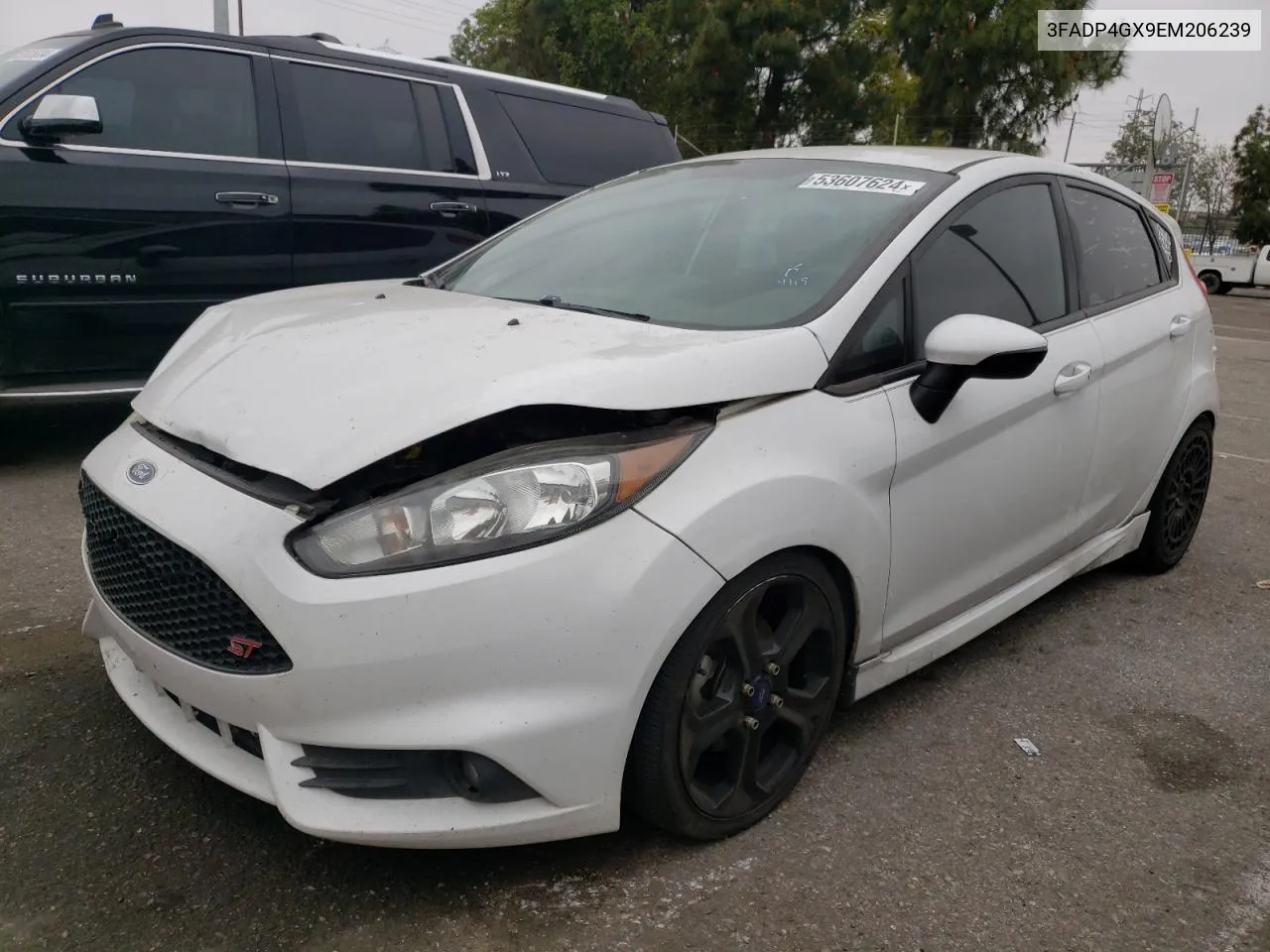 2014 Ford Fiesta St VIN: 3FADP4GX9EM206239 Lot: 53607624