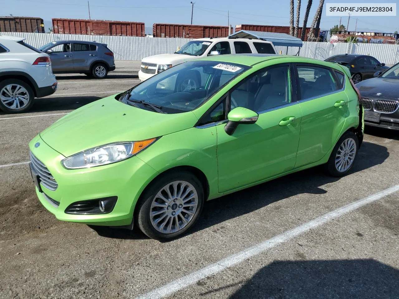 3FADP4FJ9EM228304 2014 Ford Fiesta Titanium