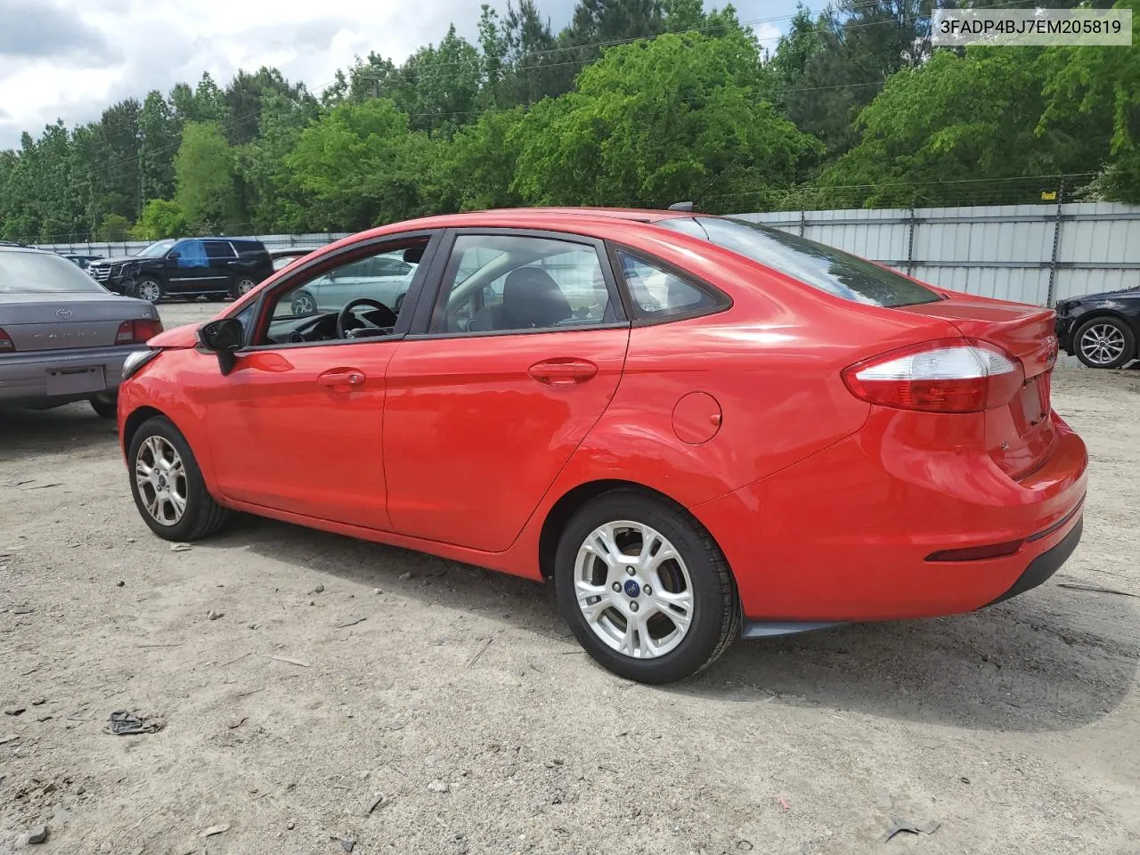 2014 Ford Fiesta Se VIN: 3FADP4BJ7EM205819 Lot: 53910354