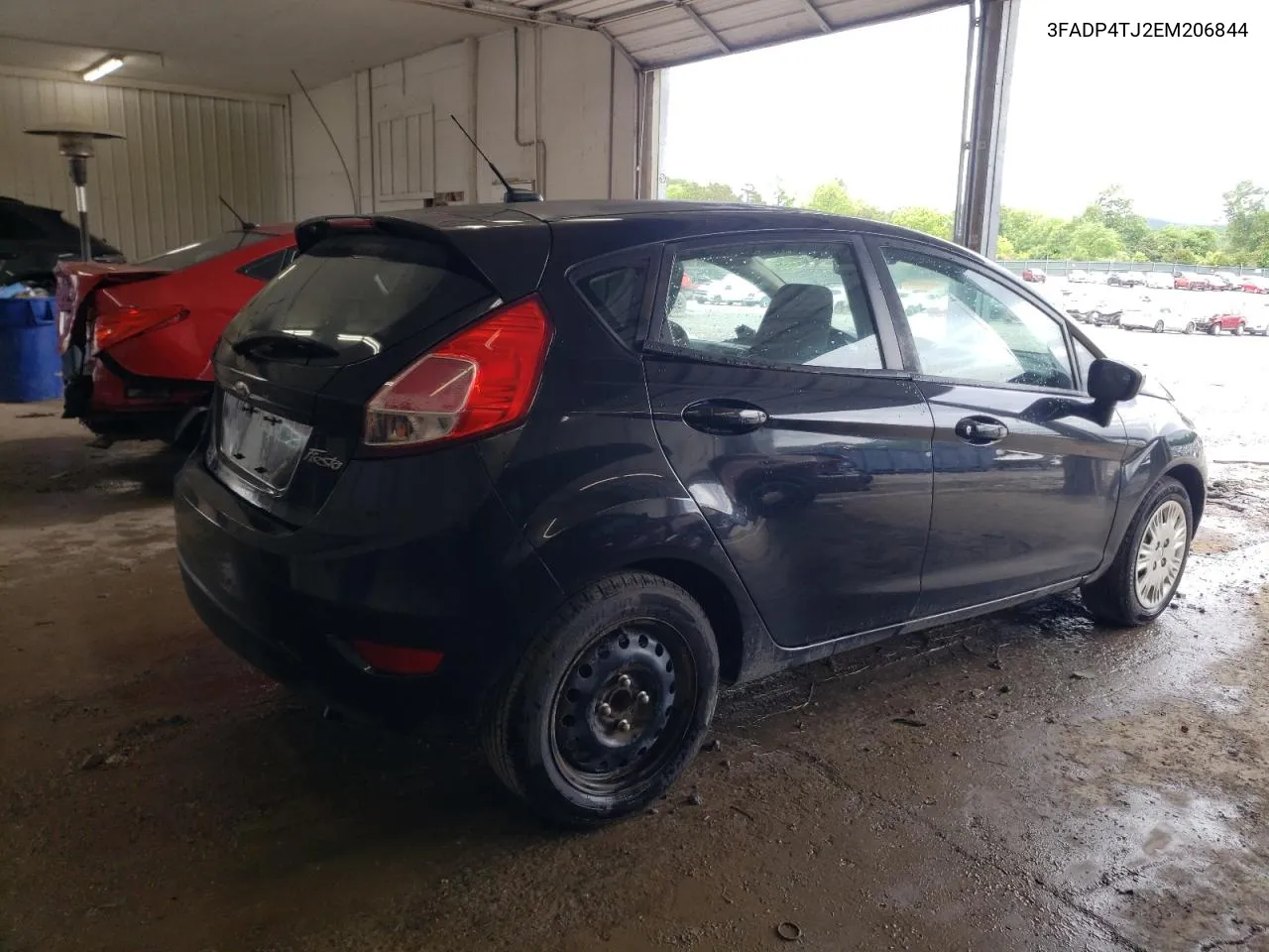 2014 Ford Fiesta S VIN: 3FADP4TJ2EM206844 Lot: 54064614