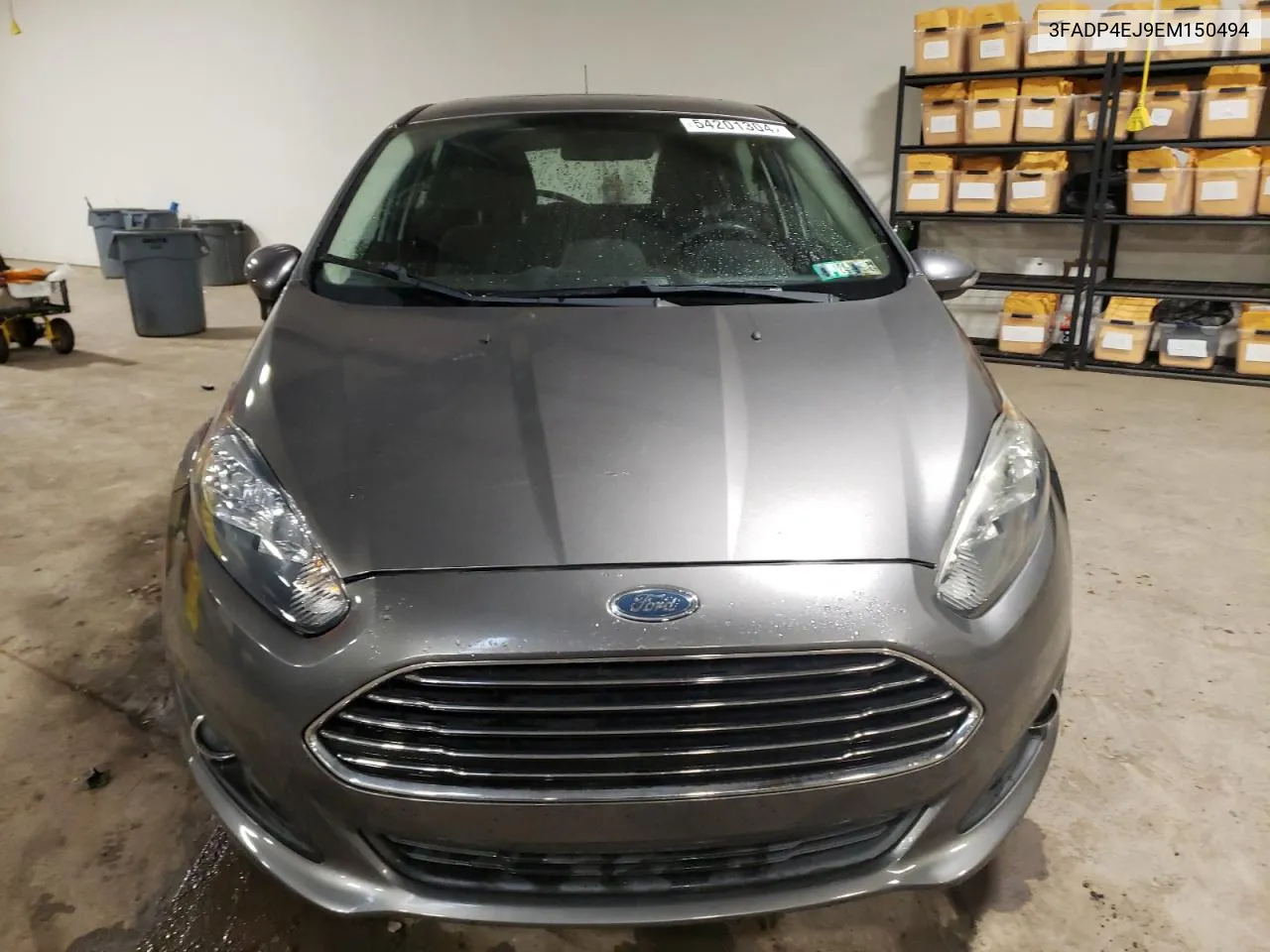 2014 Ford Fiesta Se VIN: 3FADP4EJ9EM150494 Lot: 54201304