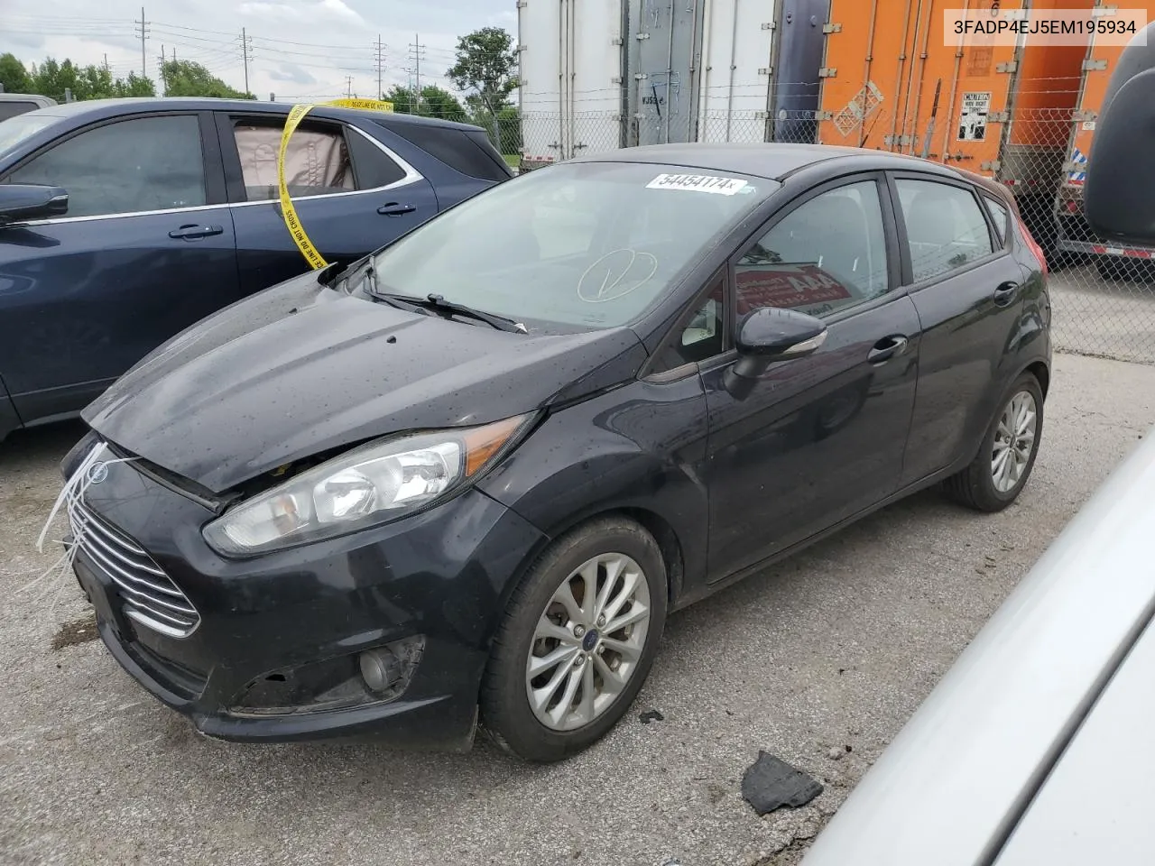 2014 Ford Fiesta Se VIN: 3FADP4EJ5EM195934 Lot: 54454174