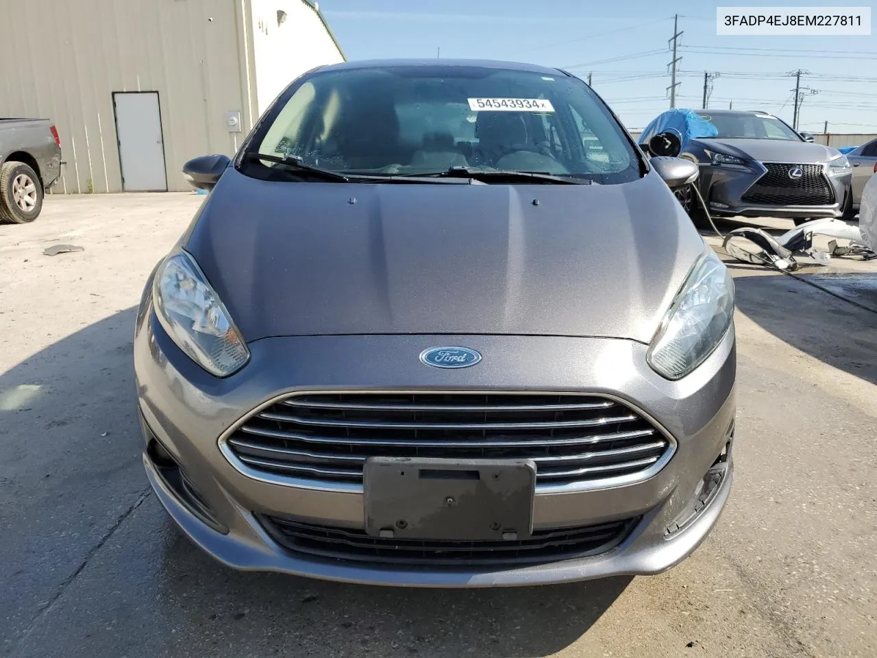 2014 Ford Fiesta Se VIN: 3FADP4EJ8EM227811 Lot: 54543934