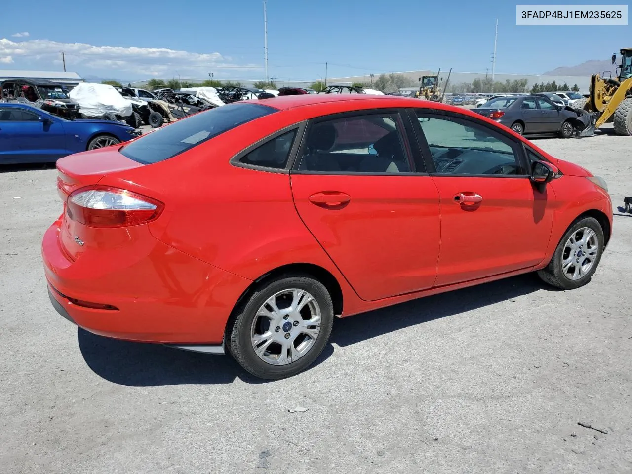 2014 Ford Fiesta Se VIN: 3FADP4BJ1EM235625 Lot: 54575124