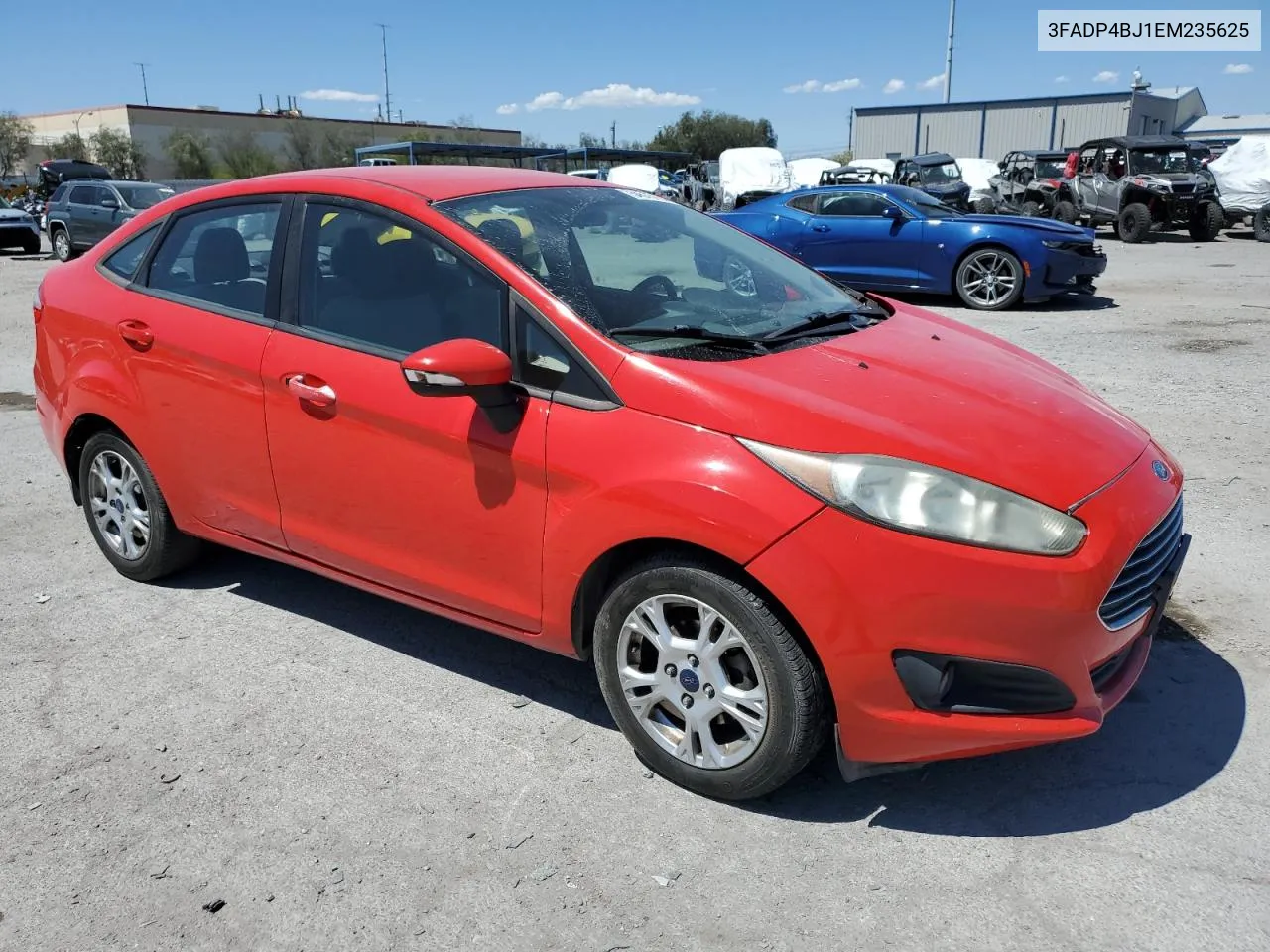 2014 Ford Fiesta Se VIN: 3FADP4BJ1EM235625 Lot: 54575124