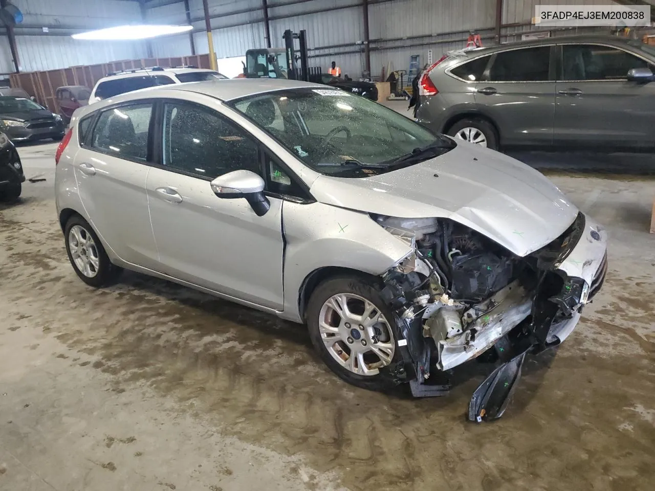 2014 Ford Fiesta Se VIN: 3FADP4EJ3EM200838 Lot: 54678454